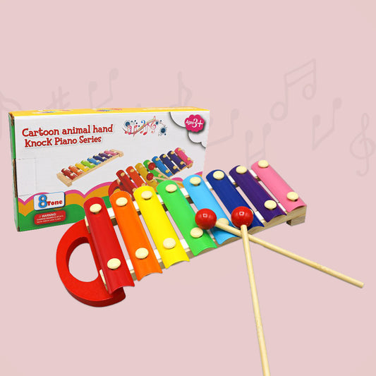 8-Qin Hand Knocks Wooden Xylophone