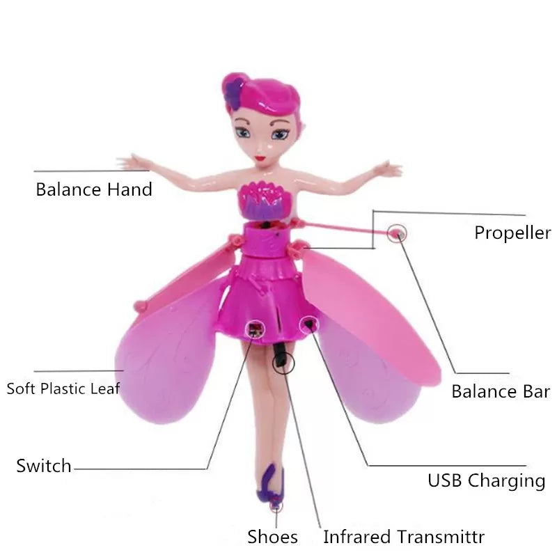 Magic Flying Fairy Princess Doll