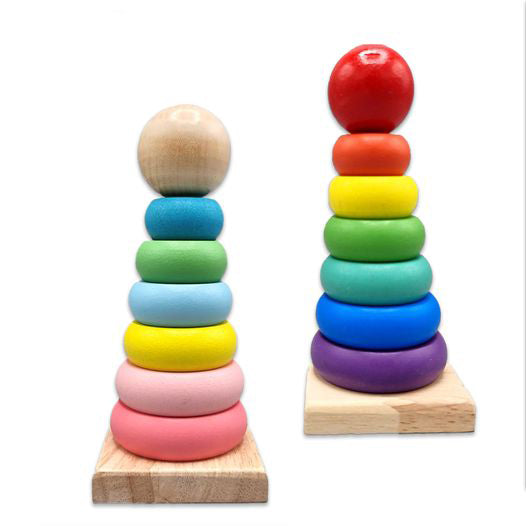 𝐖𝐨𝐨𝐝𝐞𝐧 𝐑𝐚𝐢𝐧𝐛𝐨𝐰 𝐓𝐨𝐰𝐞𝐫(𝐒𝐦𝐚𝐥𝐥)